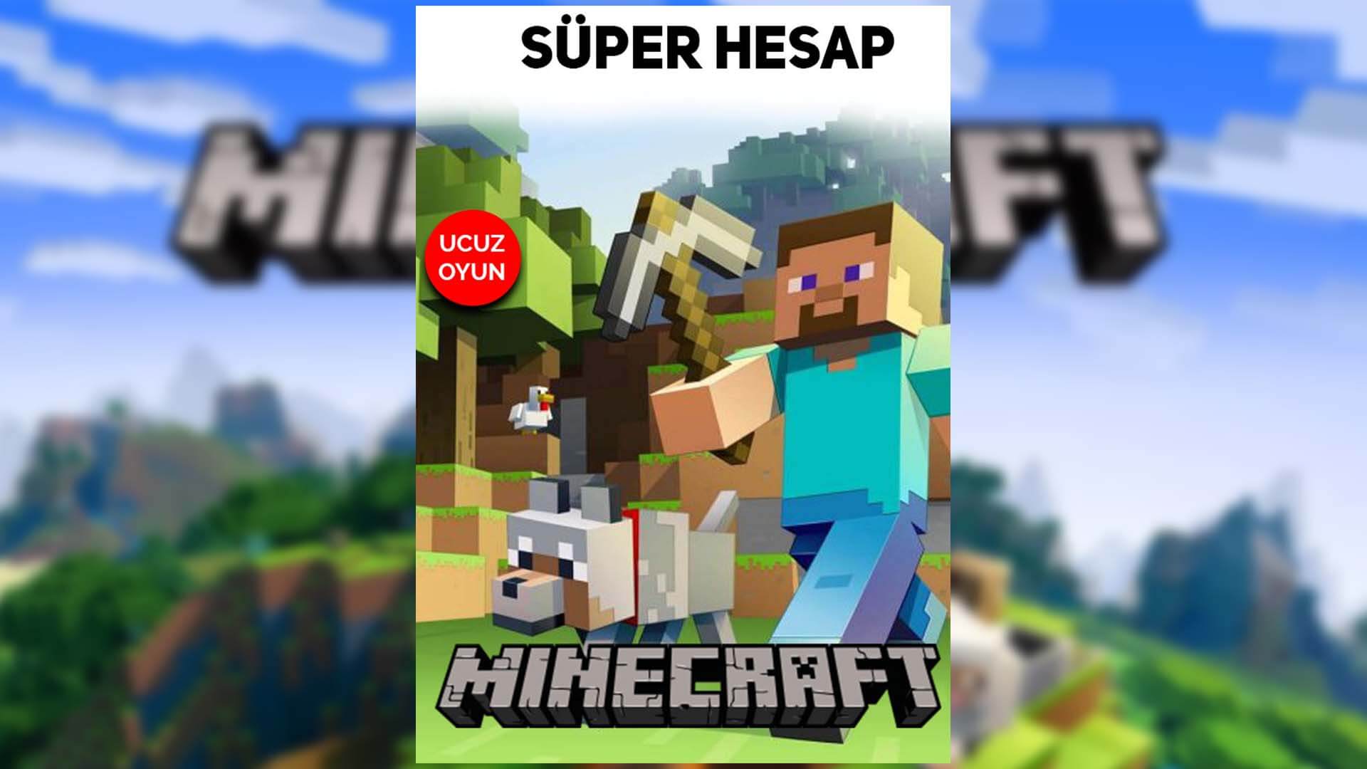 Minecraft Premium Süper Hesap Fiyatları